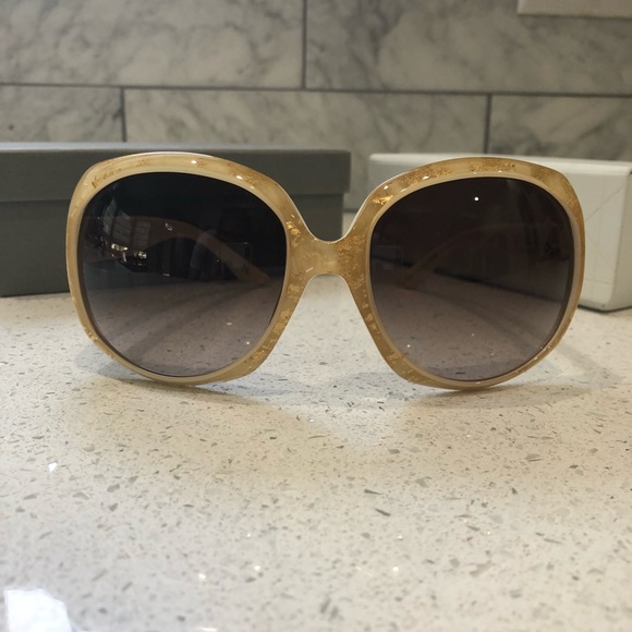 CHRISTIAN DIOR Glossy Gold Leaf GLOSSY1 Sunglasses main image 5